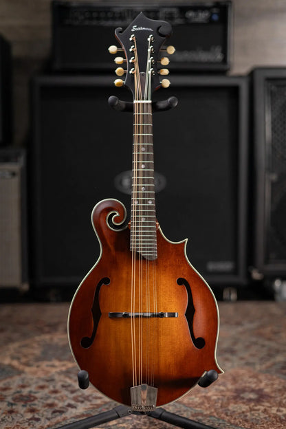 Eastman MD315 F-Style Wide Neck Mandolin - Amberburst with Gig Bag