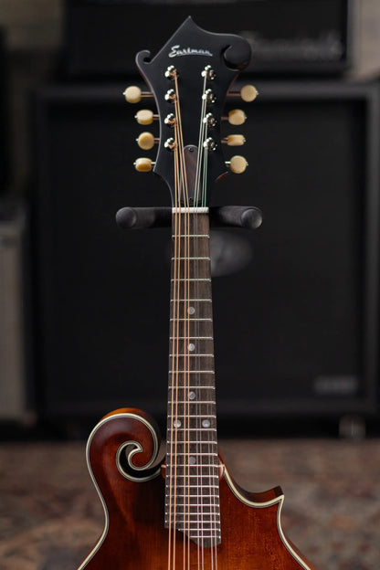 Eastman MD315 F-Style Wide Neck Mandolin - Amberburst with Gig Bag