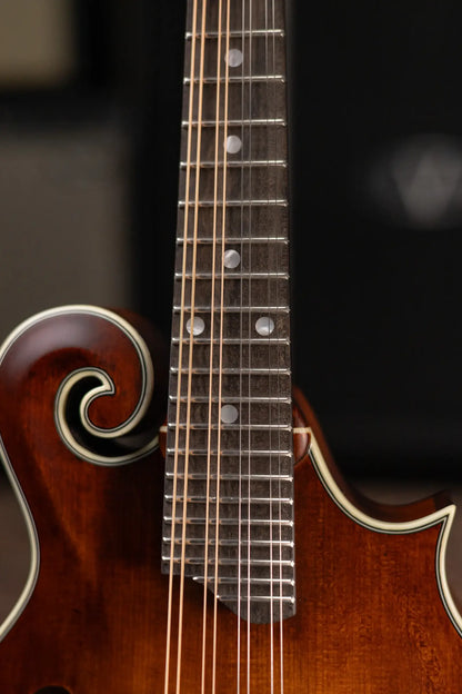 Eastman MD315 F-Style Wide Neck Mandolin - Amberburst with Gig Bag