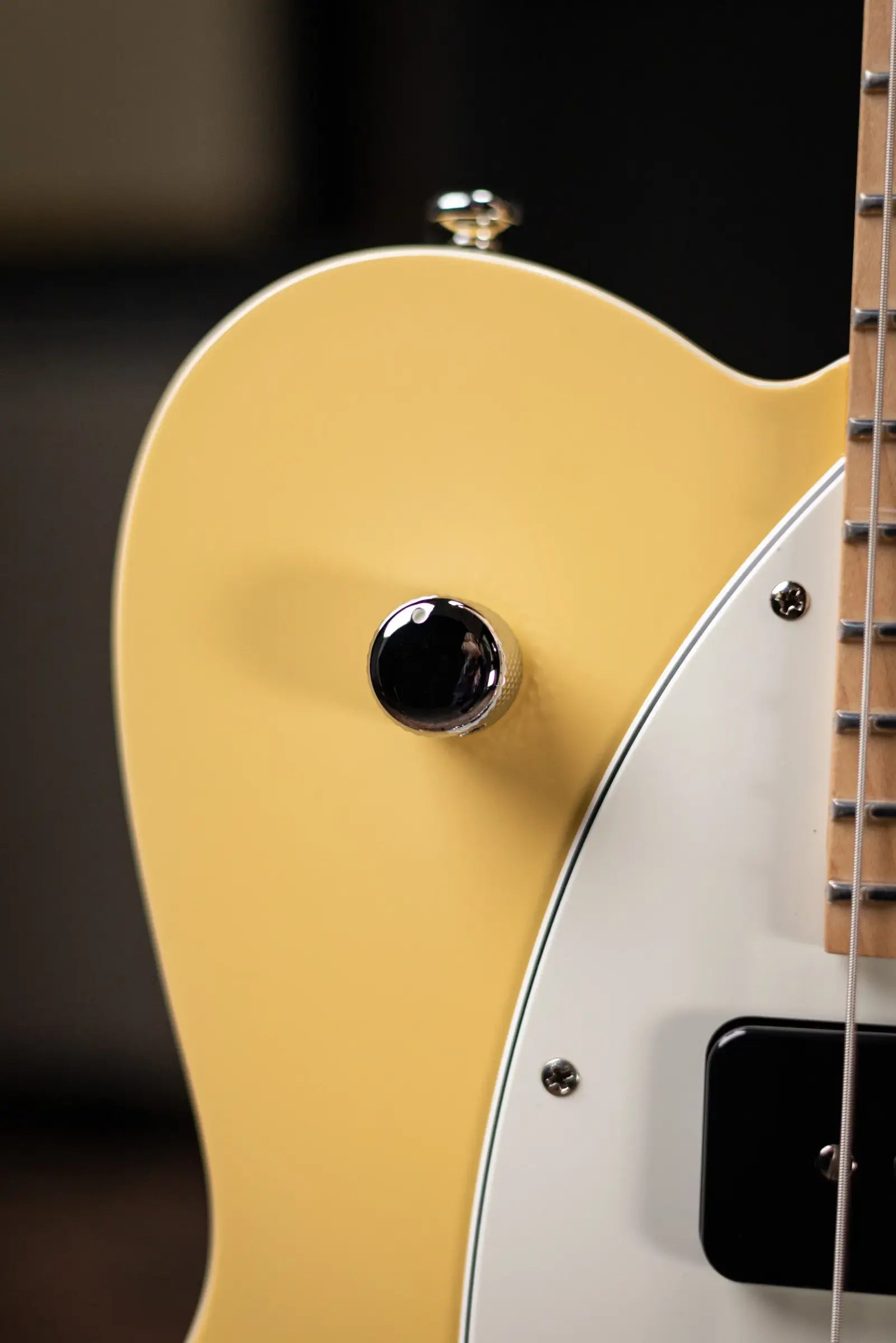 Reverend Chris Freeman Signature Electric Guitar - Powder Yellow