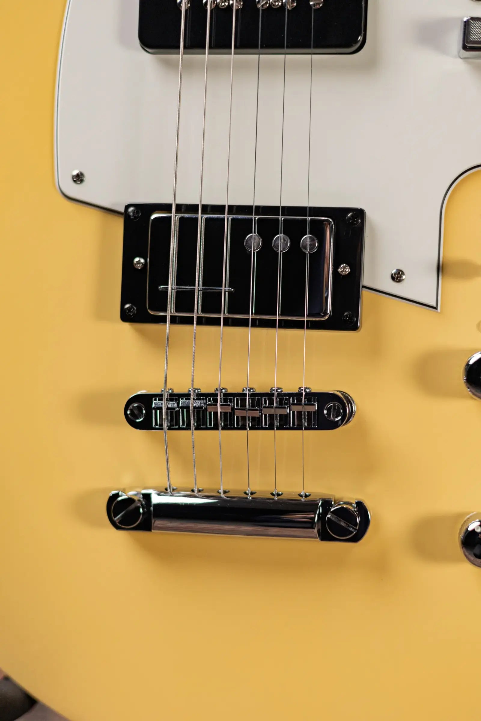 Reverend Chris Freeman Signature Electric Guitar - Powder Yellow