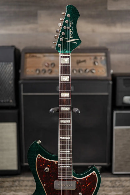 Novo Custom Shop Miris J Semi-Hollow Electric Guitar - Matrix Sparkle with Gig Bag