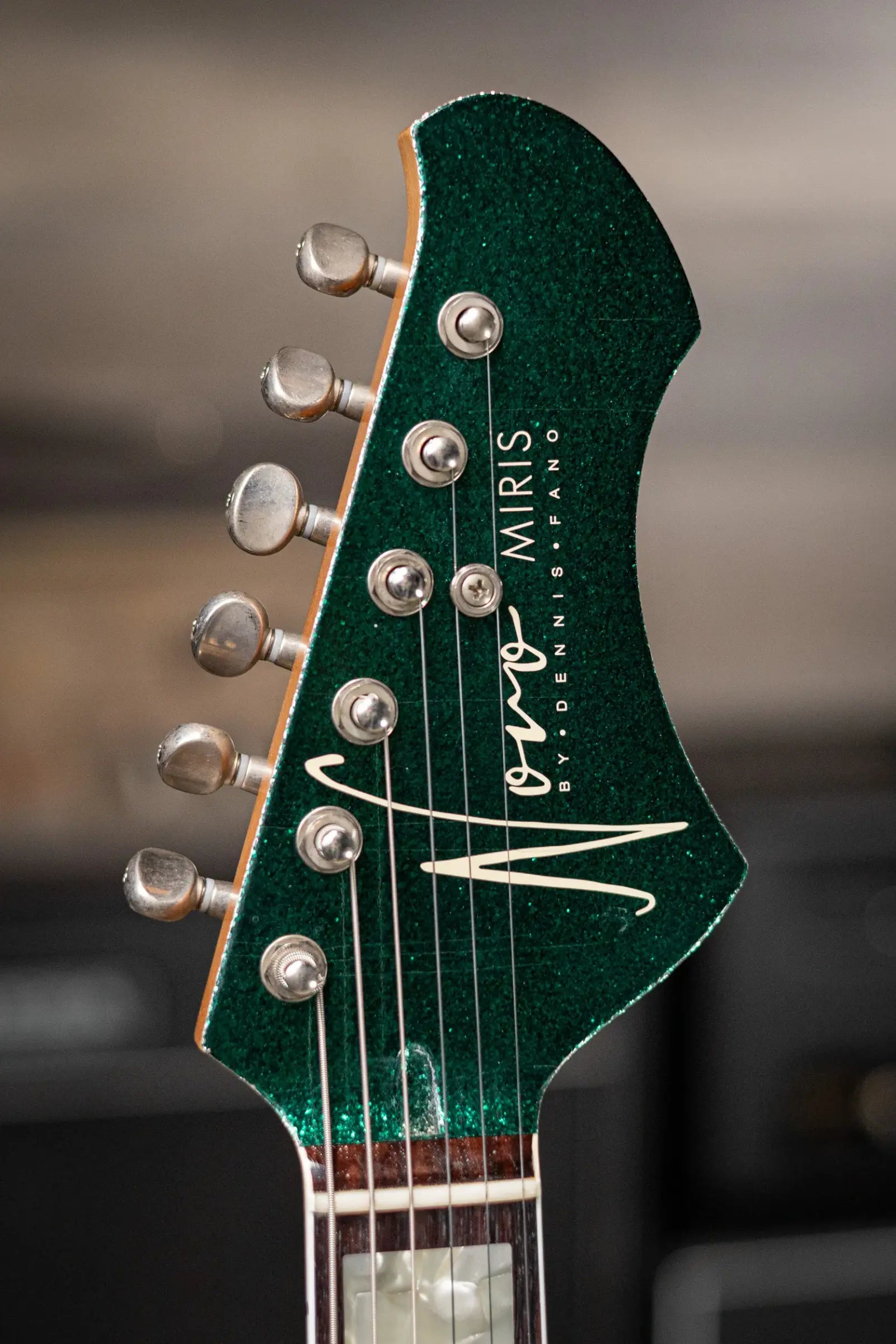 Novo Custom Shop Miris J Semi-Hollow Electric Guitar - Matrix Sparkle with Gig Bag