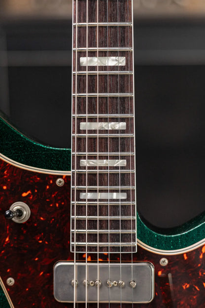 Novo Custom Shop Miris J Semi-Hollow Electric Guitar - Matrix Sparkle with Gig Bag