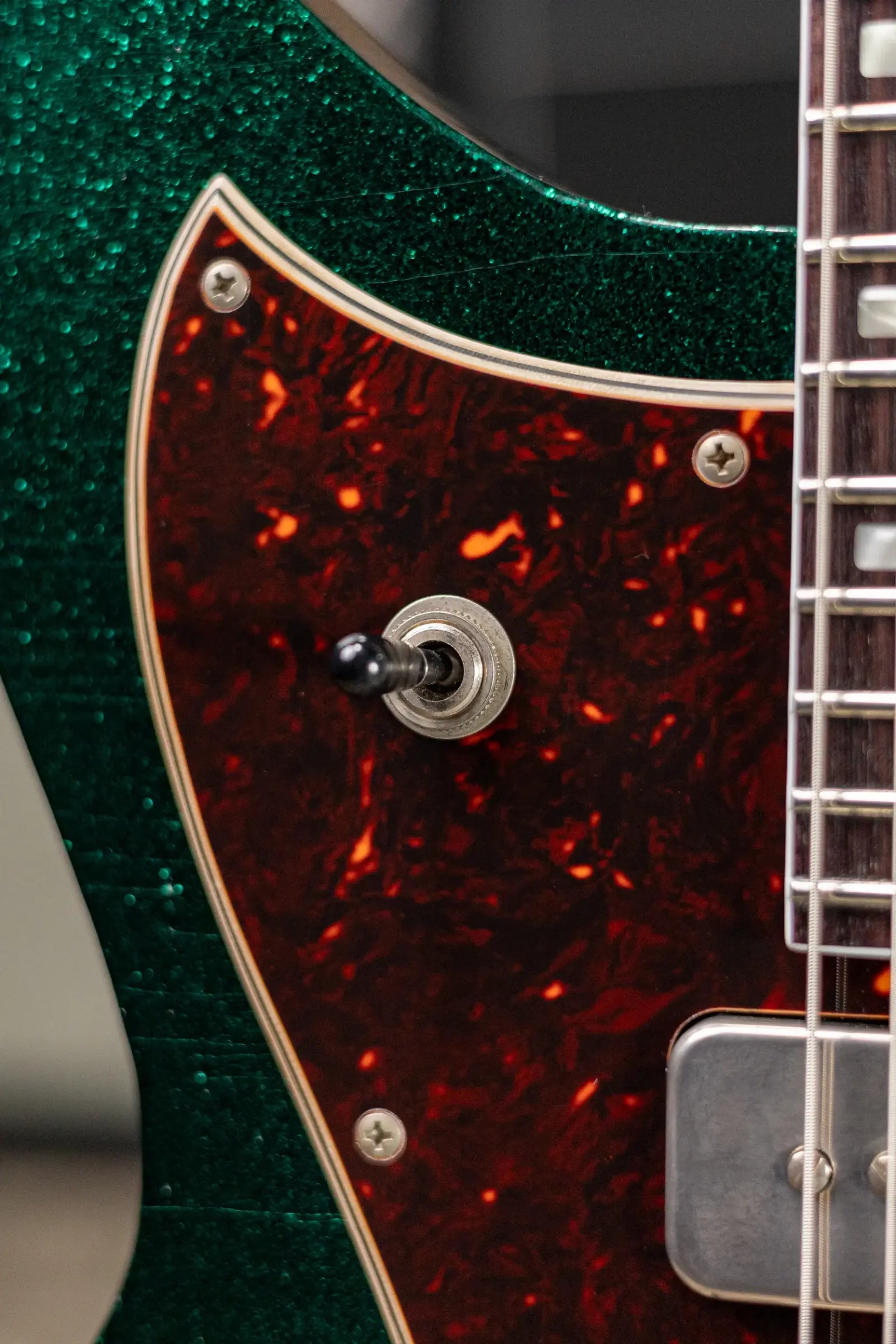 Novo Custom Shop Miris J Semi-Hollow Electric Guitar - Matrix Sparkle with Gig Bag