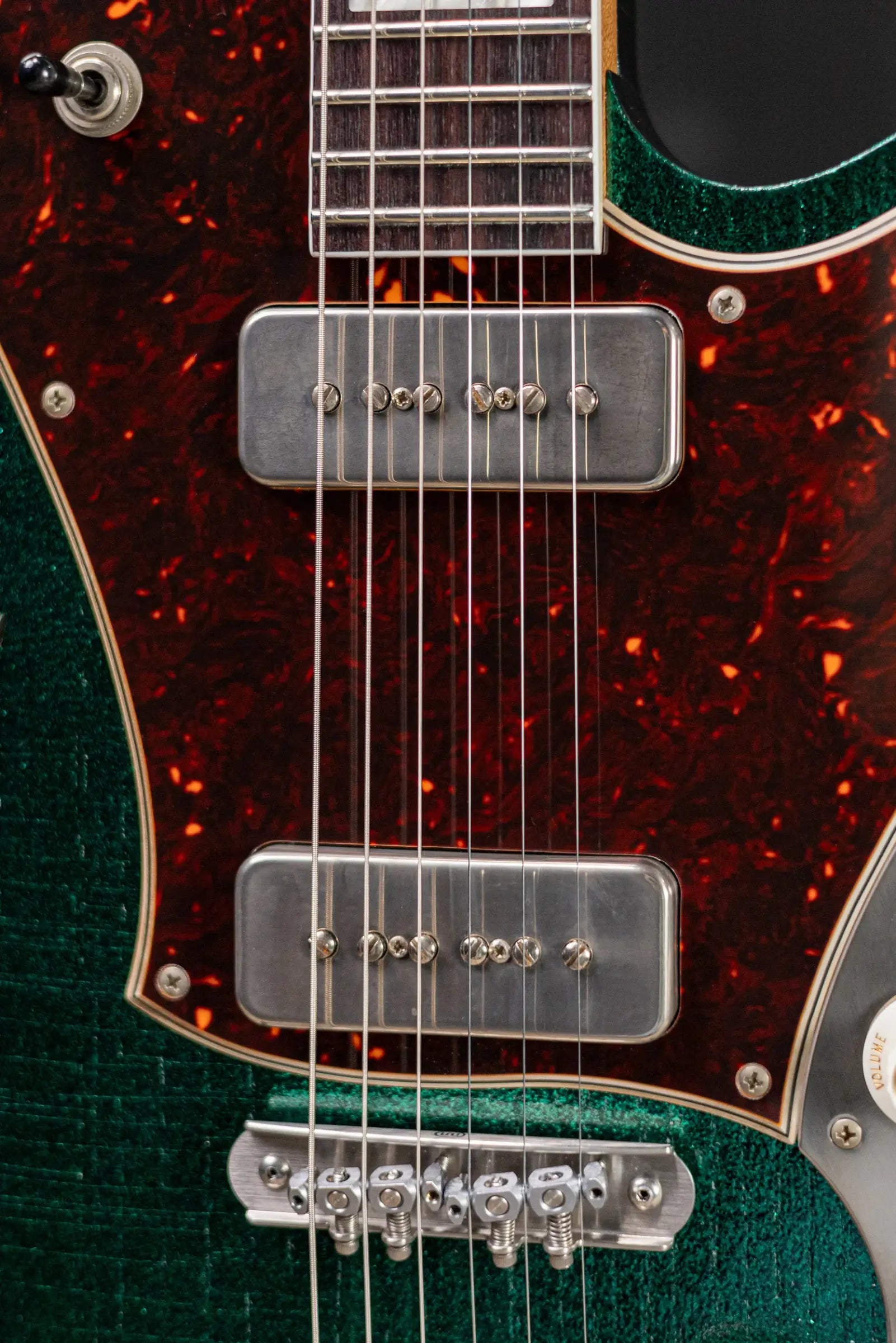 Novo Custom Shop Miris J Semi-Hollow Electric Guitar - Matrix Sparkle with Gig Bag