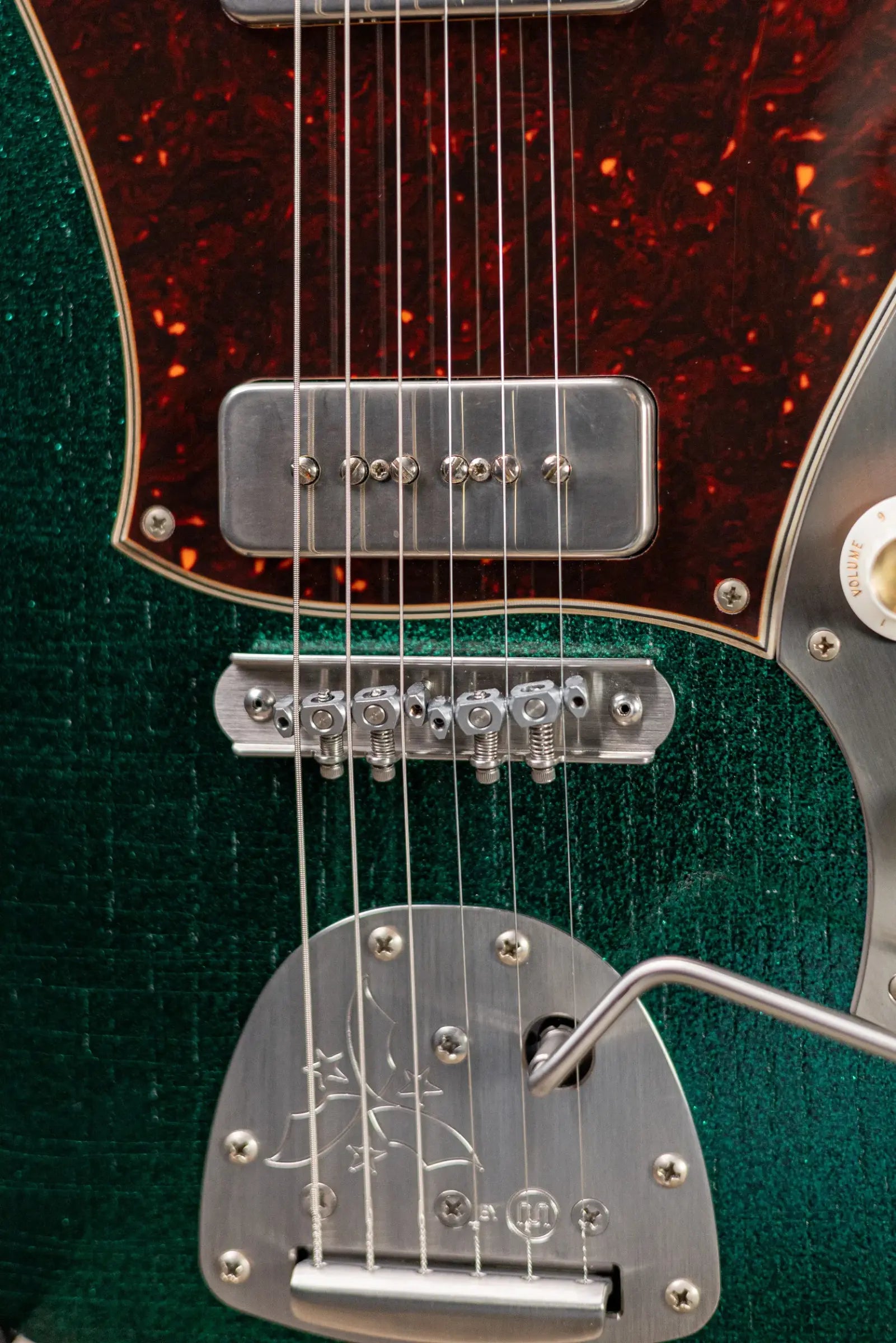 Novo Custom Shop Miris J Semi-Hollow Electric Guitar - Matrix Sparkle with Gig Bag