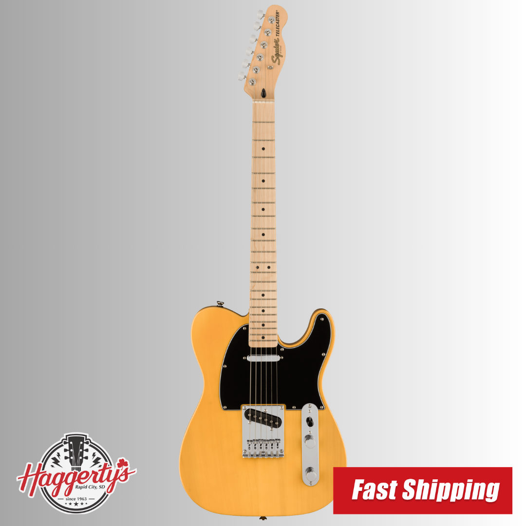 Squier Affinity Series Telecaster Electric Guitar - Butterscotch Blonde