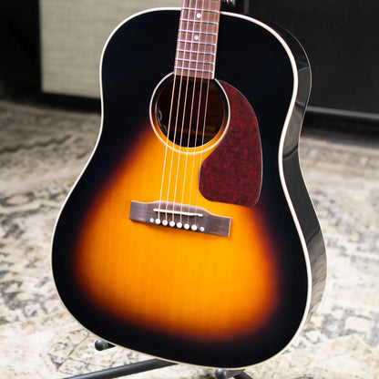 Epiphone J-45 Standard Acoustic/Electric Guitar - Vintage Sunburst with Gig Bag