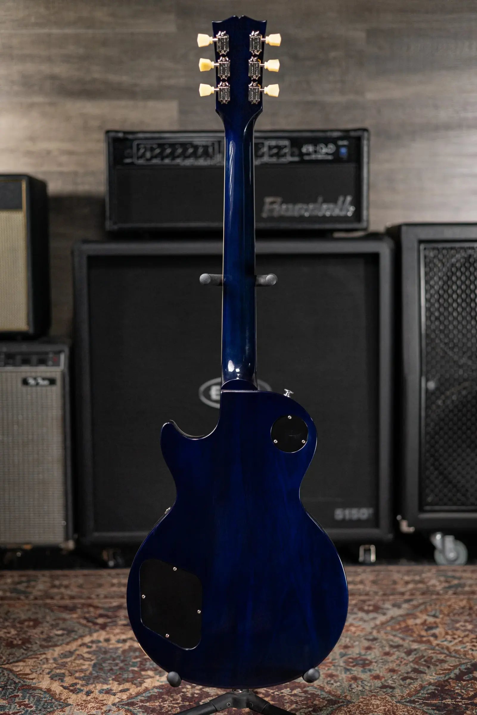 Gibson Les Paul Standard 50s Figured Top Electric Guitar - Blueberry Burst with Hardshell Case