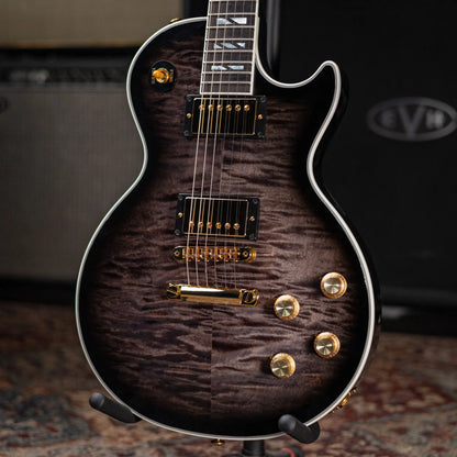 Gibson Les Paul Modern Supreme Electric Guitar - Translucent Ebony Burst with Hardshell Case - Used