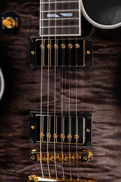 Gibson Les Paul Modern Supreme Electric Guitar - Translucent Ebony Burst with Hardshell Case - Used
