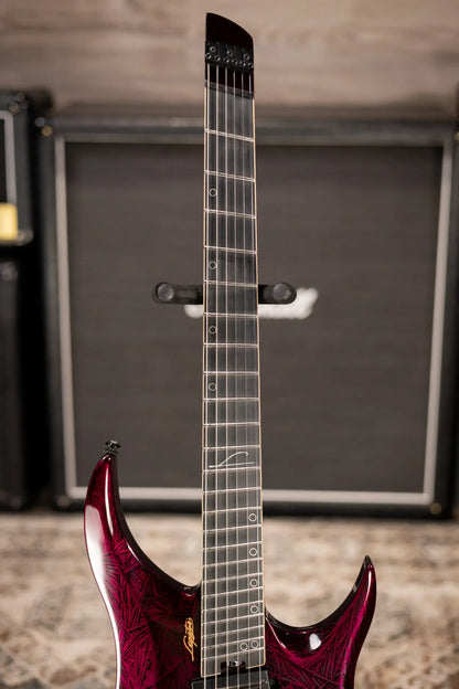 Legator N6F Revenant Bolt-On Multi-Scale Electric Guitar - Gloss Purple Rain