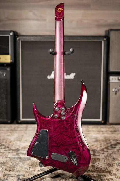 Legator N6F Revenant Bolt-On Multi-Scale Electric Guitar - Gloss Purple Rain