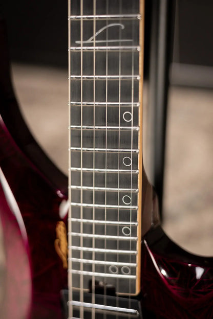 Legator N6F Revenant Bolt-On Multi-Scale Electric Guitar - Gloss Purple Rain