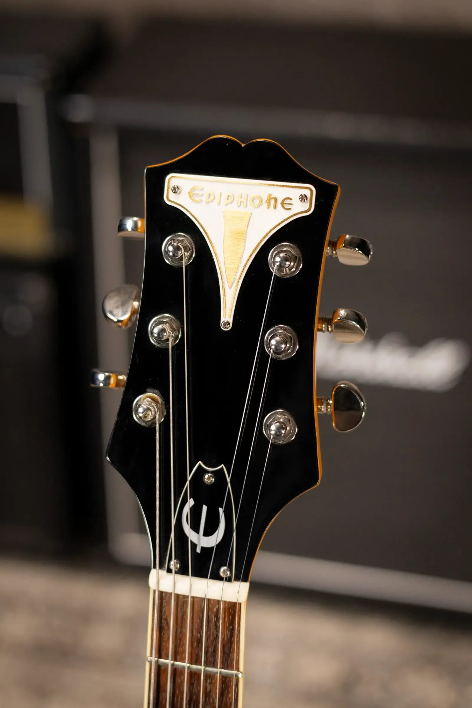 Epiphone Wildkat Semi-Hollow Electric Guitar - Antique Natural with Hardshell Case - Used