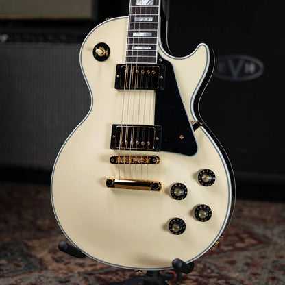 Gibson Les Paul Custom 70s Electric Guitar - Butter Cream with Hardshell Case