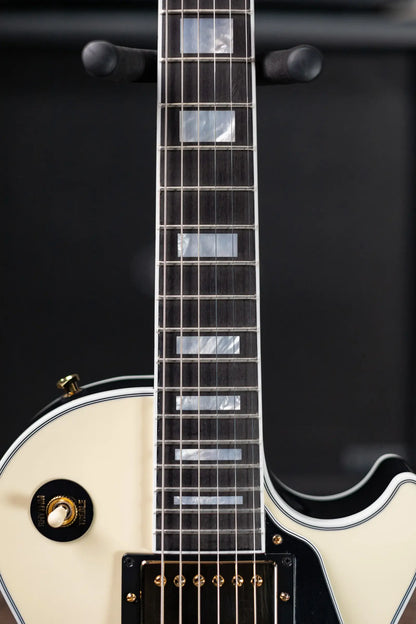 Gibson Les Paul Custom 70s Electric Guitar - Butter Cream with Hardshell Case