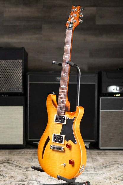 PRS SE Custom 22 Semi-hollow Electric Guitar - Sunburst - Used