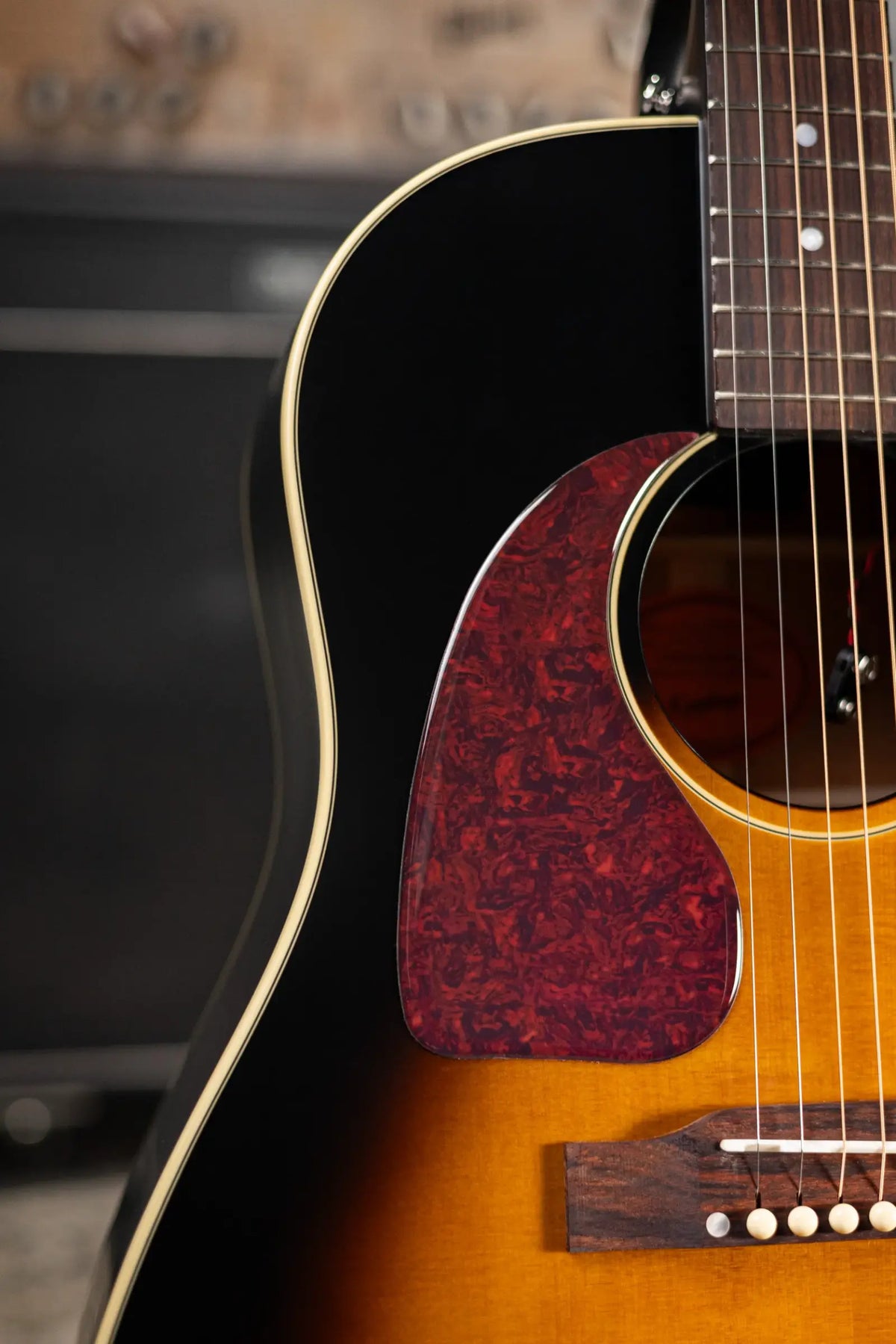Epiphone J-45 Standard Acoustic/Electric Guitar - Vintage Sunburst with Gig Bag
