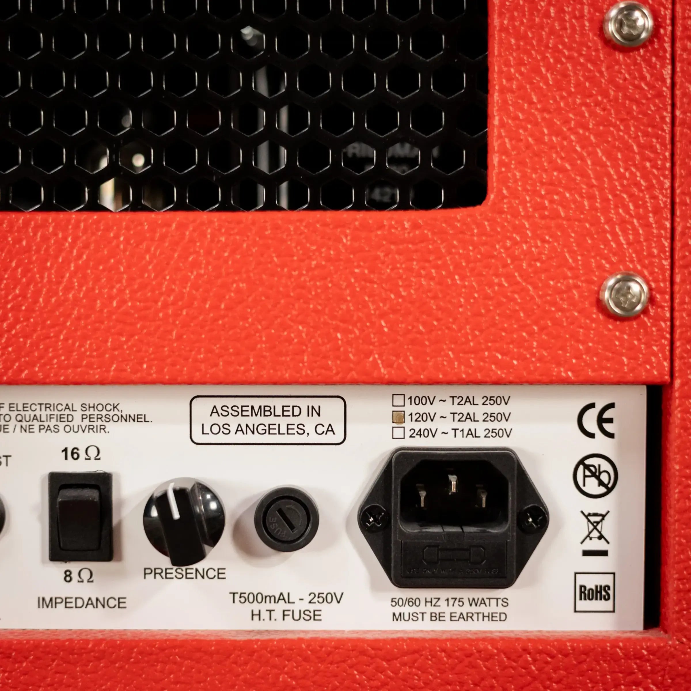Friedman Jake E. Lee Signature 2 Channel 20 Watt Guitar Tube Head - Red Tolex - Used