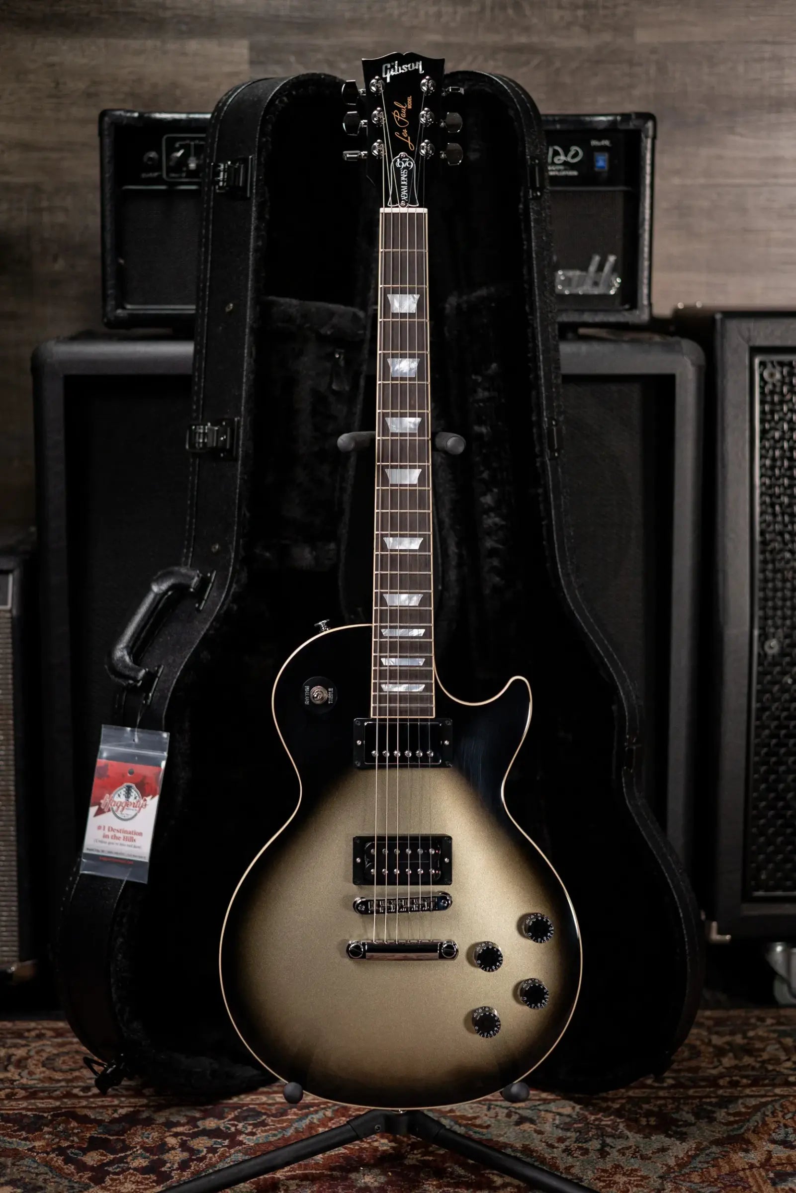 Gibson Adam Jones Signature Les Paul Standard Electric Guitar - Silverburst with Hardshell Case
