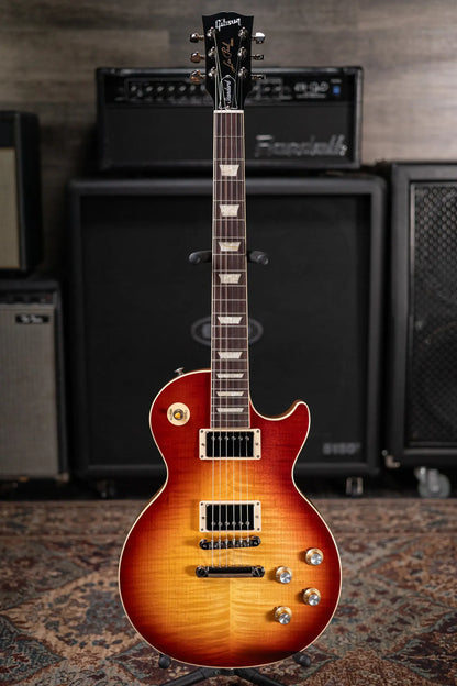 Gibson Les Paul Standard 60s Faded Electric Guitar - Vintage Bourbon Burst with Hardshell Case