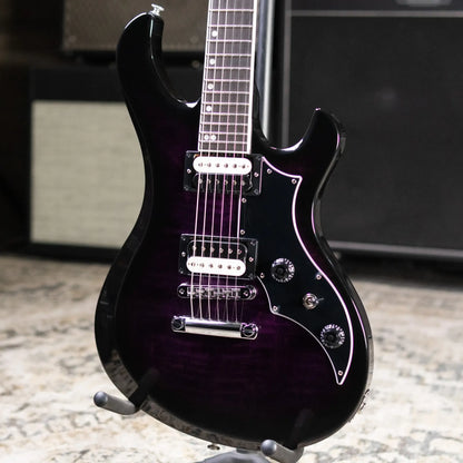 Gibson Victory Figured Top Electric Guitar - Dark Purple Burst with Hardshell Case