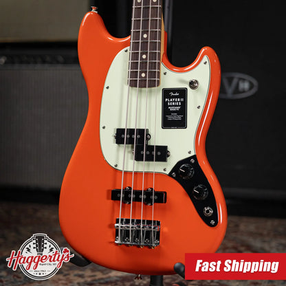 Fender Player II Mustang Bass PJ - Rallye Orange