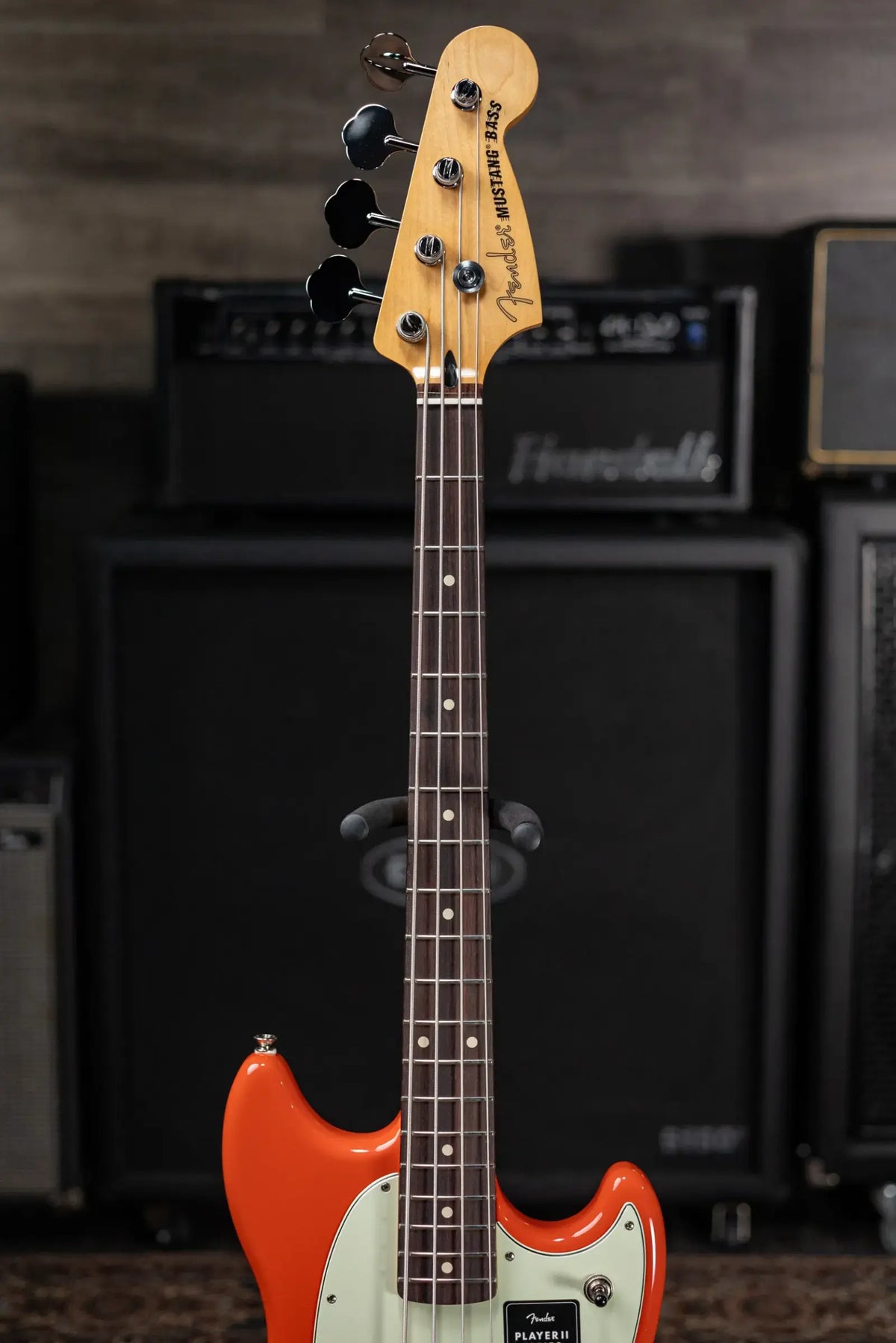 Fender Player II Mustang Bass PJ - Rallye Orange