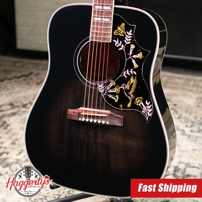 Gibson Custom Shop Hummingbird Original Acoustic Guitar - Cobra Burst with Hardshell Case