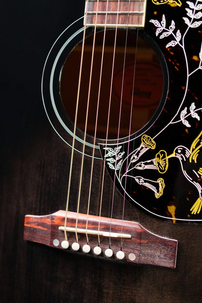 Gibson Custom Shop Hummingbird Original Acoustic Guitar - Cobra Burst with Hardshell Case
