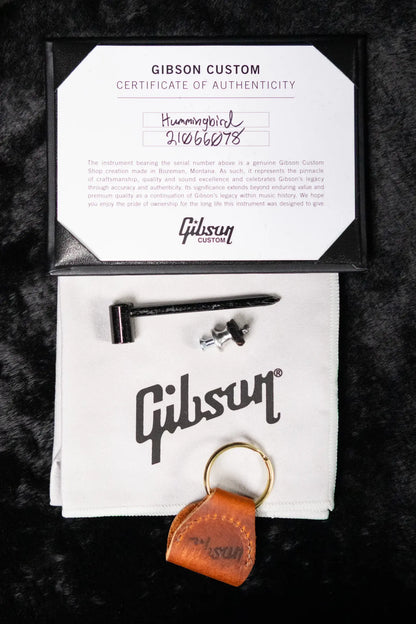 Gibson Custom Shop Hummingbird Original Acoustic Guitar - Cobra Burst with Hardshell Case