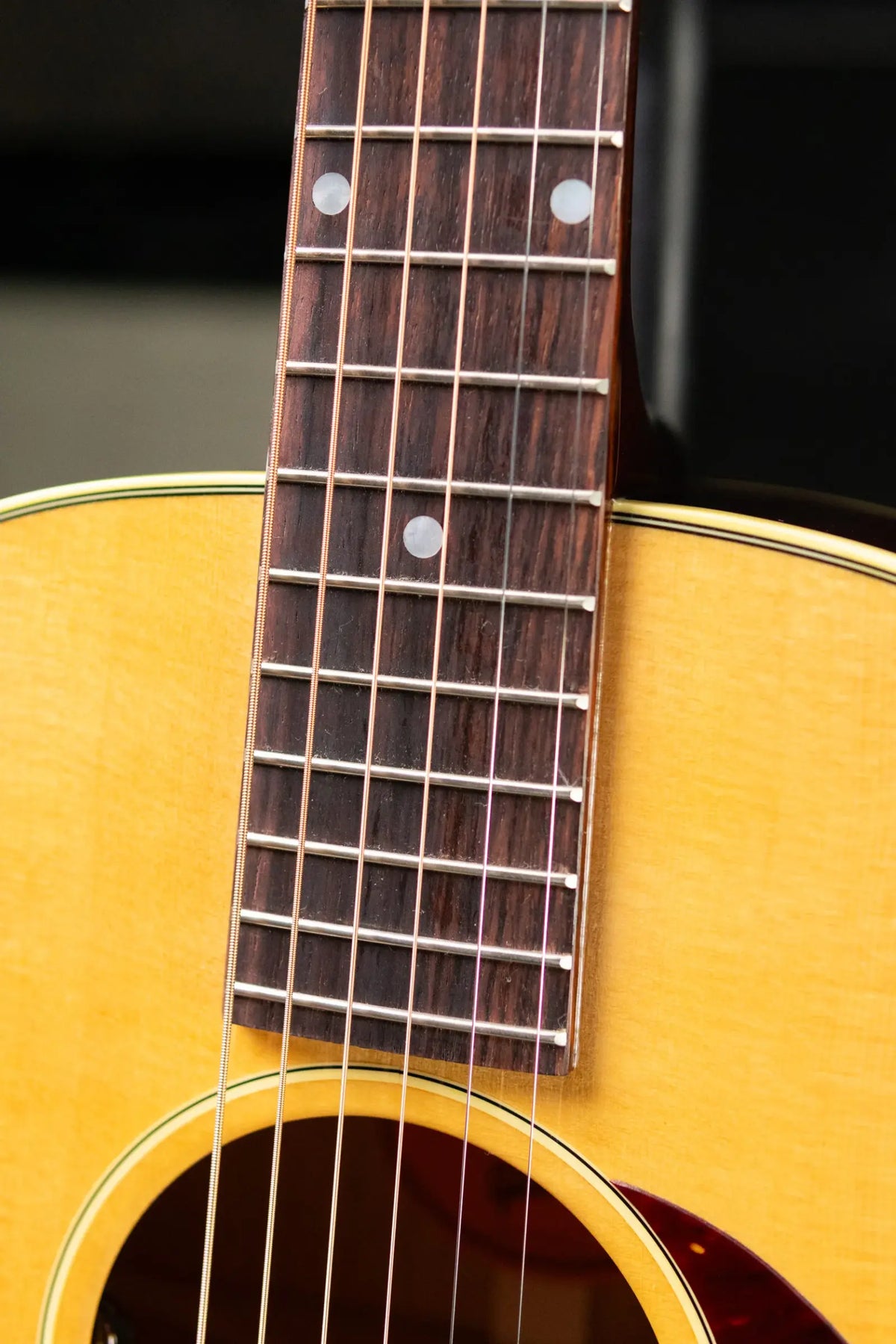 Gibson LG-2 50s Original Acoustic/Electric Guitar - Antique Natural with Hardshell Case