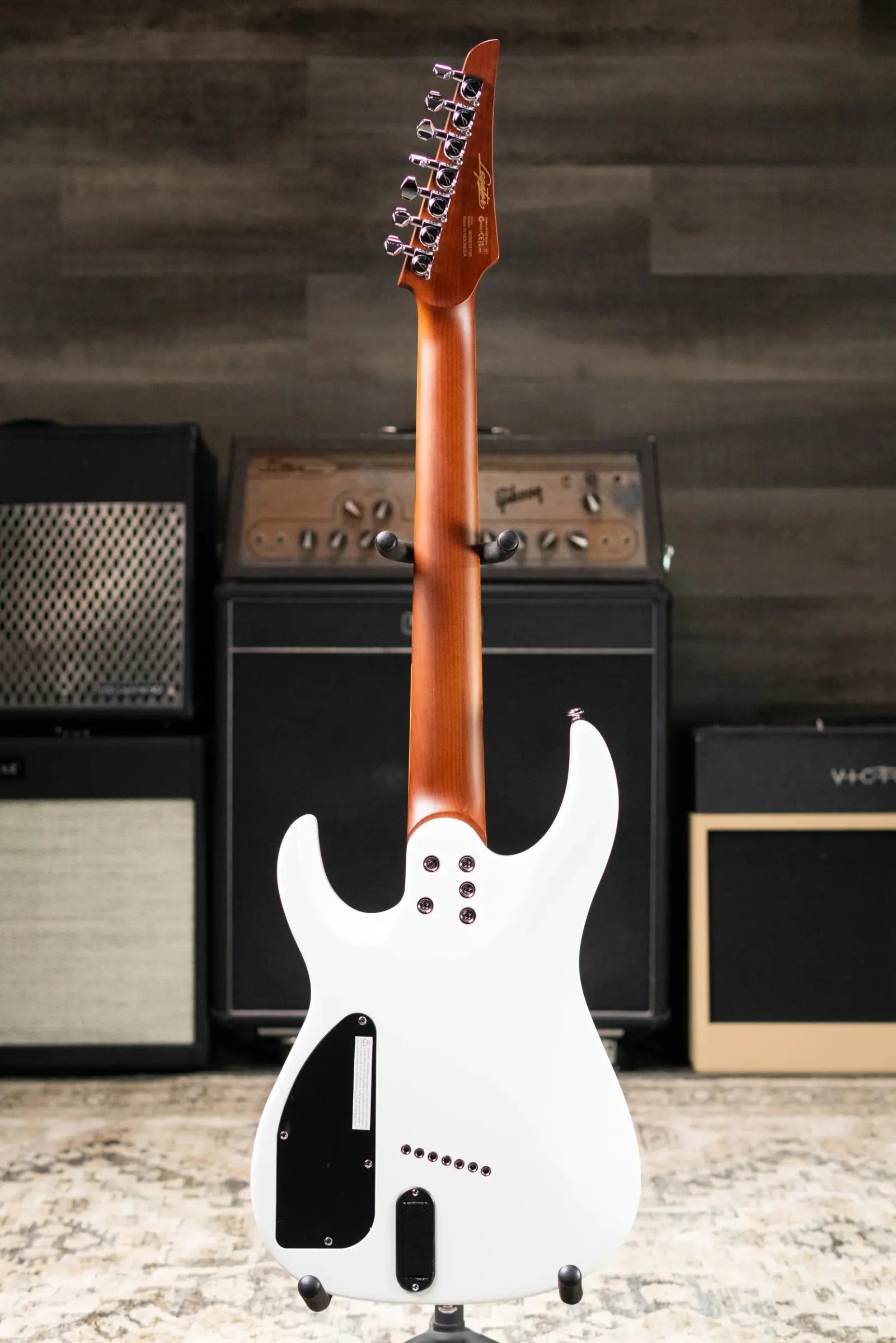 Legator N7FOD Ninja Multiscale Electric Guitar - Arctic Blue with Gig Bag