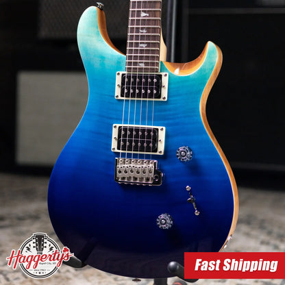 PRS SE Custom 24 Electric Guitar - Sapphire Fade with Gig Bag