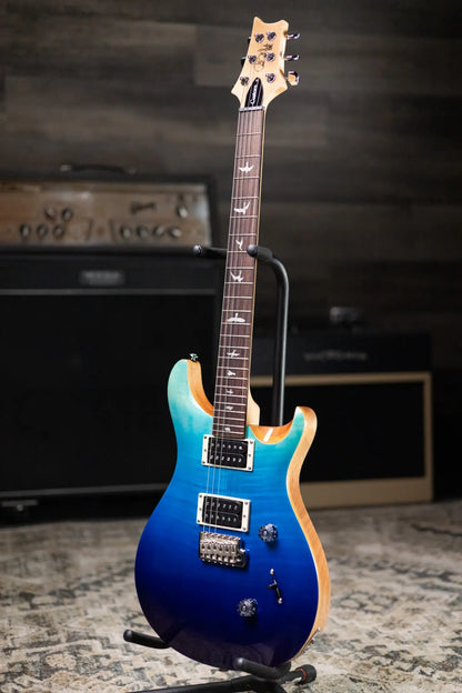 PRS SE Custom 24 Electric Guitar - Sapphire Fade with Gig Bag