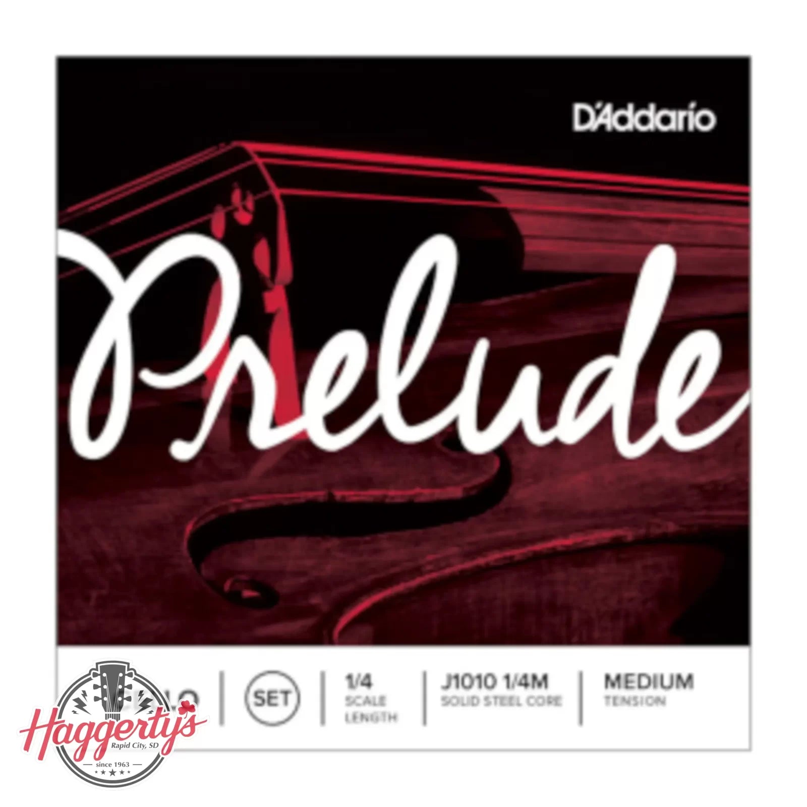 Prelude Cello String Set 1/4 Scale Medium Tension