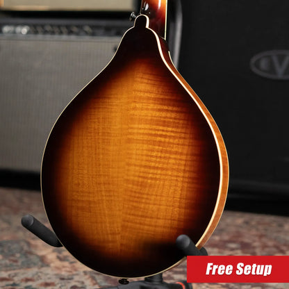 JBovier A4 A-Style Mandolin Violin Sunburst with Hardshell Case - Used