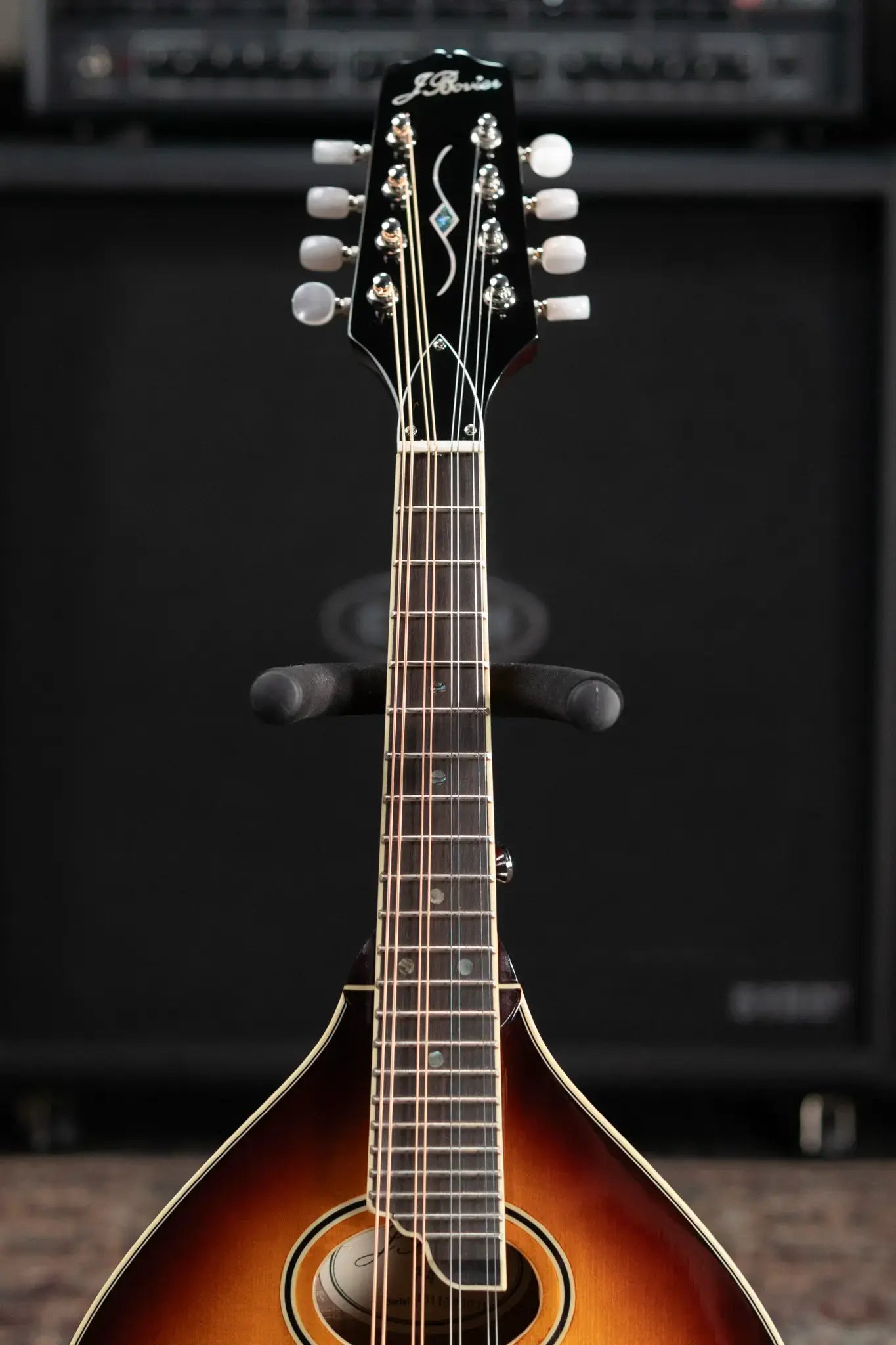 JBovier A4 A-Style Mandolin Violin Sunburst with Hardshell Case - Used