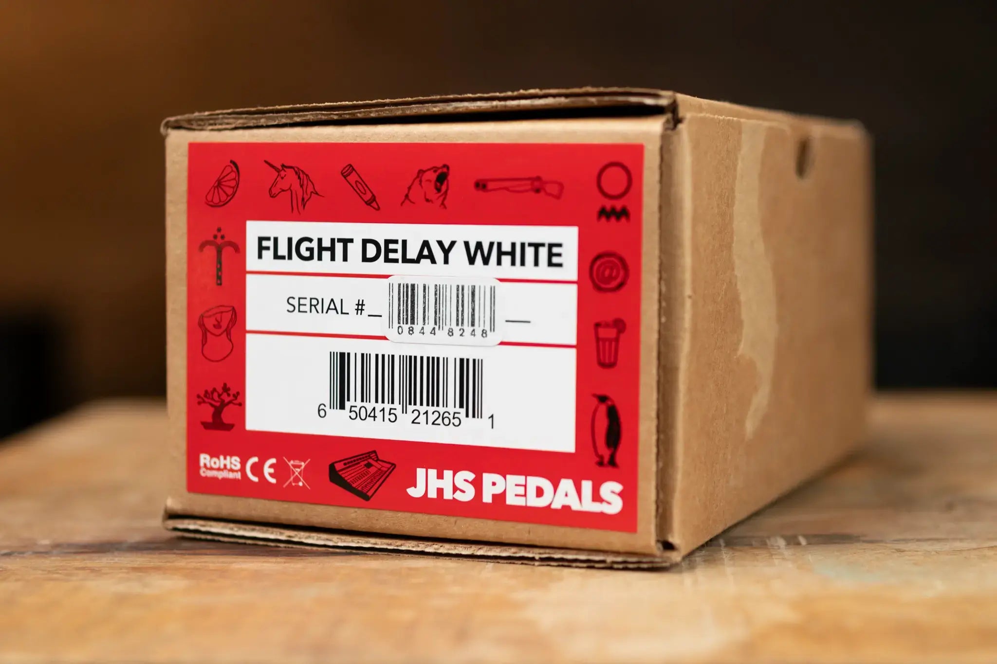 JHS Flight Delay - White