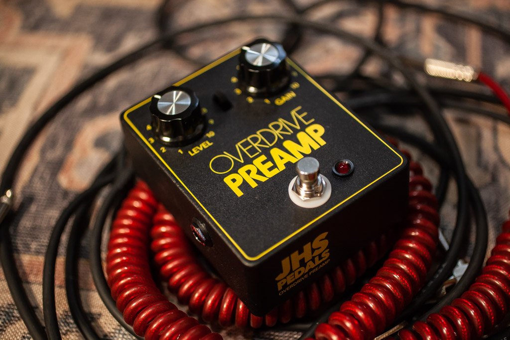 JHS OP Overdrive Preamp Guitar Effects Pedal