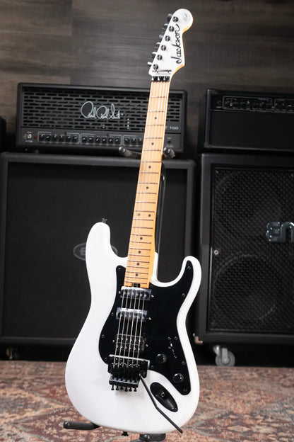 Jackson 50th Anniversary Iron Maiden Adrian Smith SC1 Electric Guitar - Snow White with Gig Bag