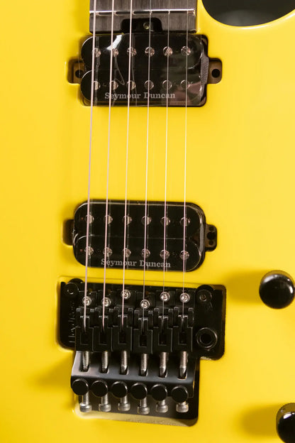 Jackson American Series Soloist SL2 DX Electric Guitar - Lemon Ice with Foam Core Case - Demo