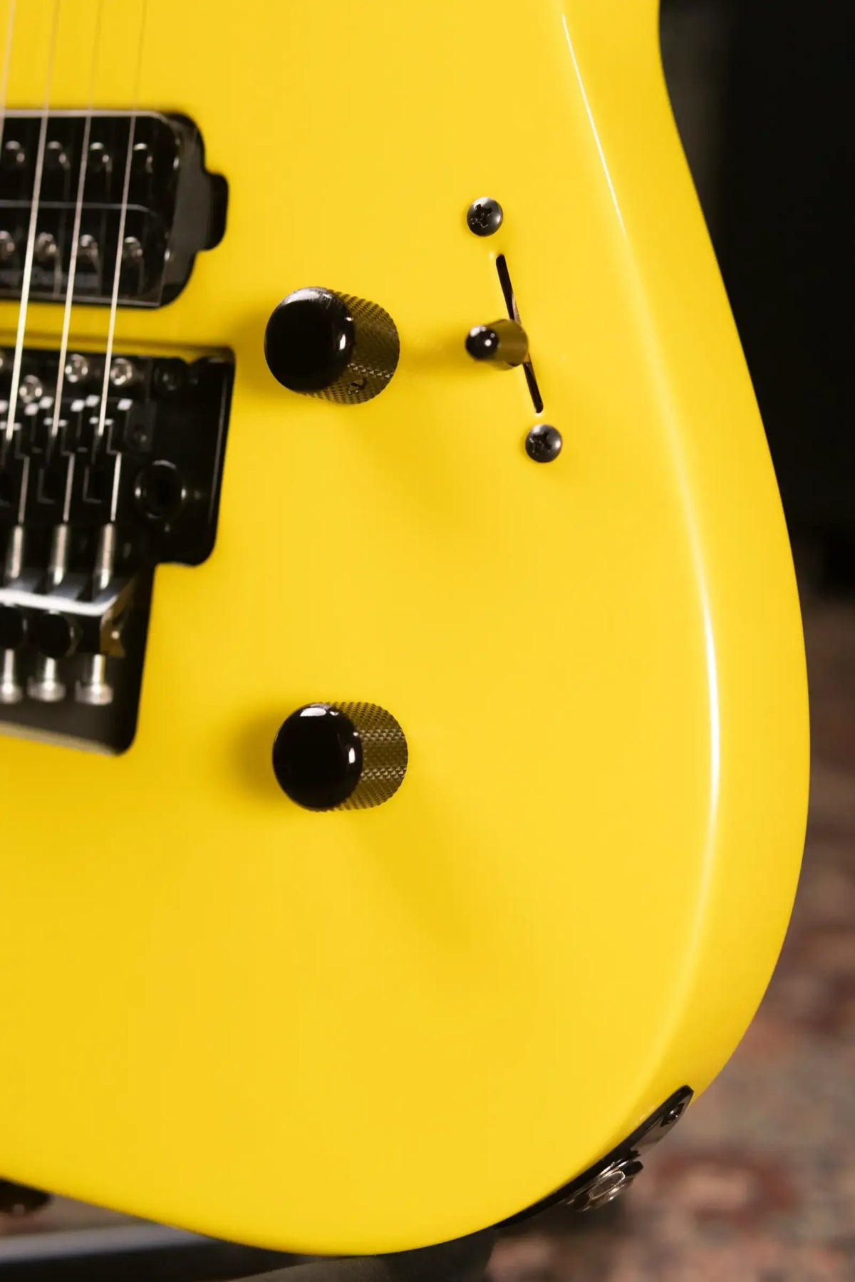 Jackson American Series Soloist SL2 DX Electric Guitar - Lemon Ice with Foam Core Case - Demo