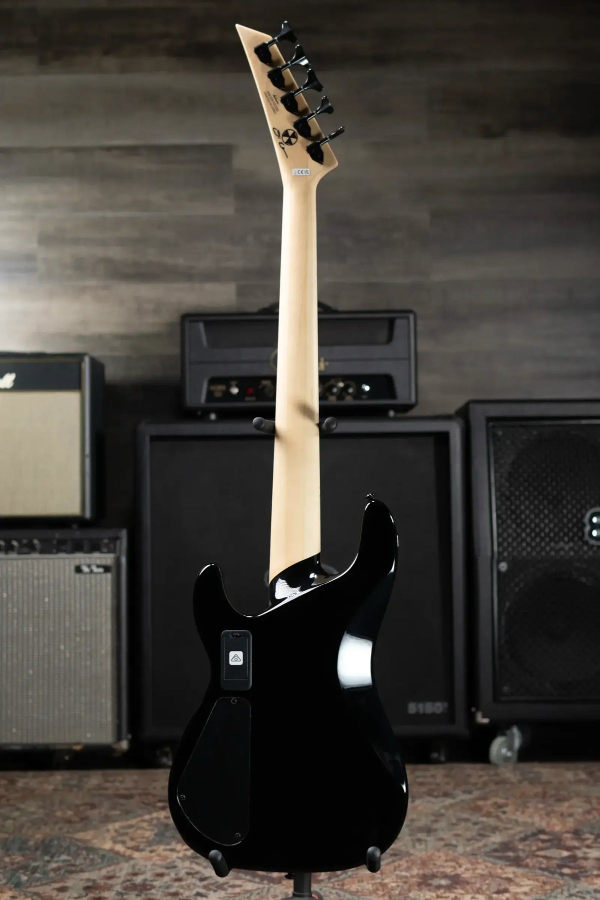 Jackson Legend Series Limited Edition Signature David Ellefson CB V Concert Bass - Black with Foam Core Case