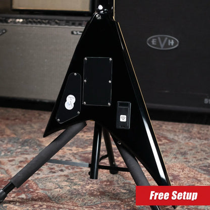 Jackson Pro Plus Pure Metal Limited Edition Rhoads RR1A Electric Guitar - Gloss Black with Gig Bag