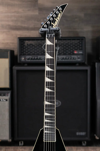 Jackson Pro Plus Pure Metal Limited Edition Rhoads RR1A Electric Guitar - Gloss Black with Gig Bag
