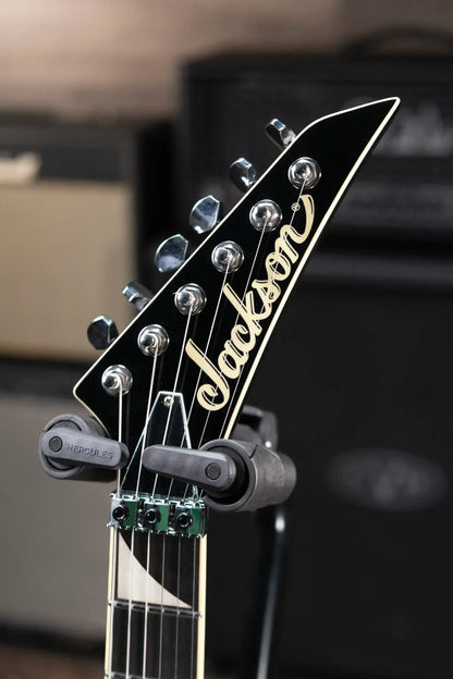 Jackson Pro Plus Pure Metal Limited Edition Rhoads RR1A Electric Guitar - Gloss Black with Gig Bag