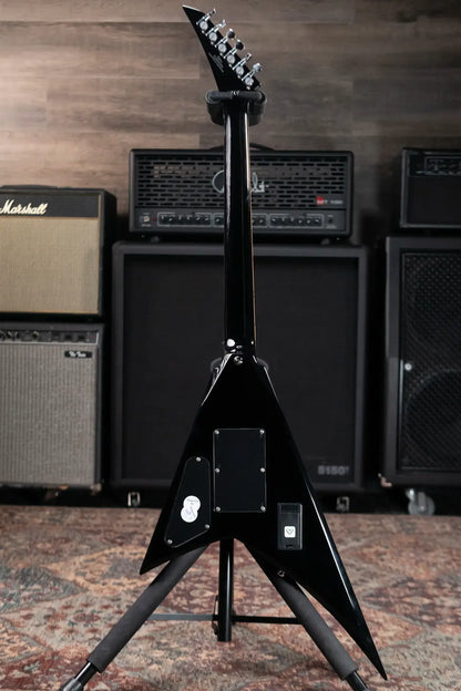 Jackson Pro Plus Pure Metal Limited Edition Rhoads RR1A Electric Guitar - Gloss Black with Gig Bag